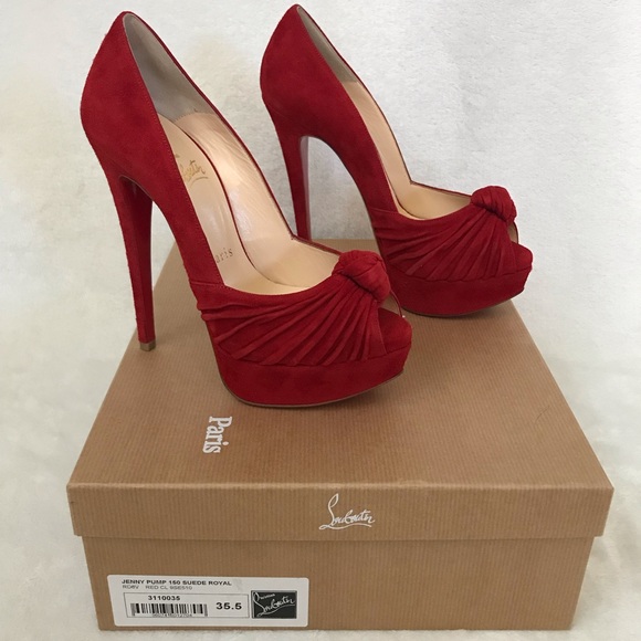Christian Louboutin Shoes - Christian Louboutin - Jenny Pump 150 Suede